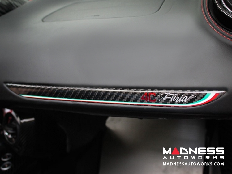 Alfa Romeo 4C Carbon Fiber Dashboard Trim - Furia